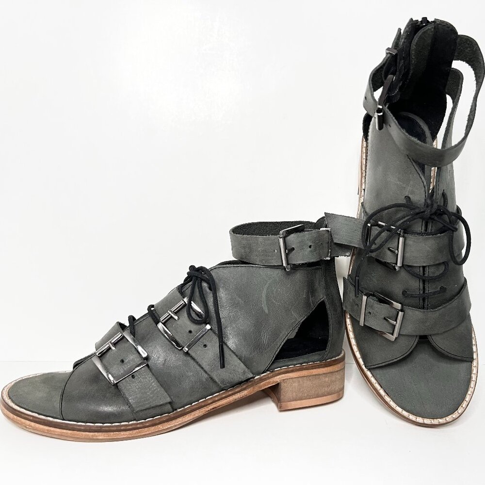 Sunchaser Black Block Heel Sandal